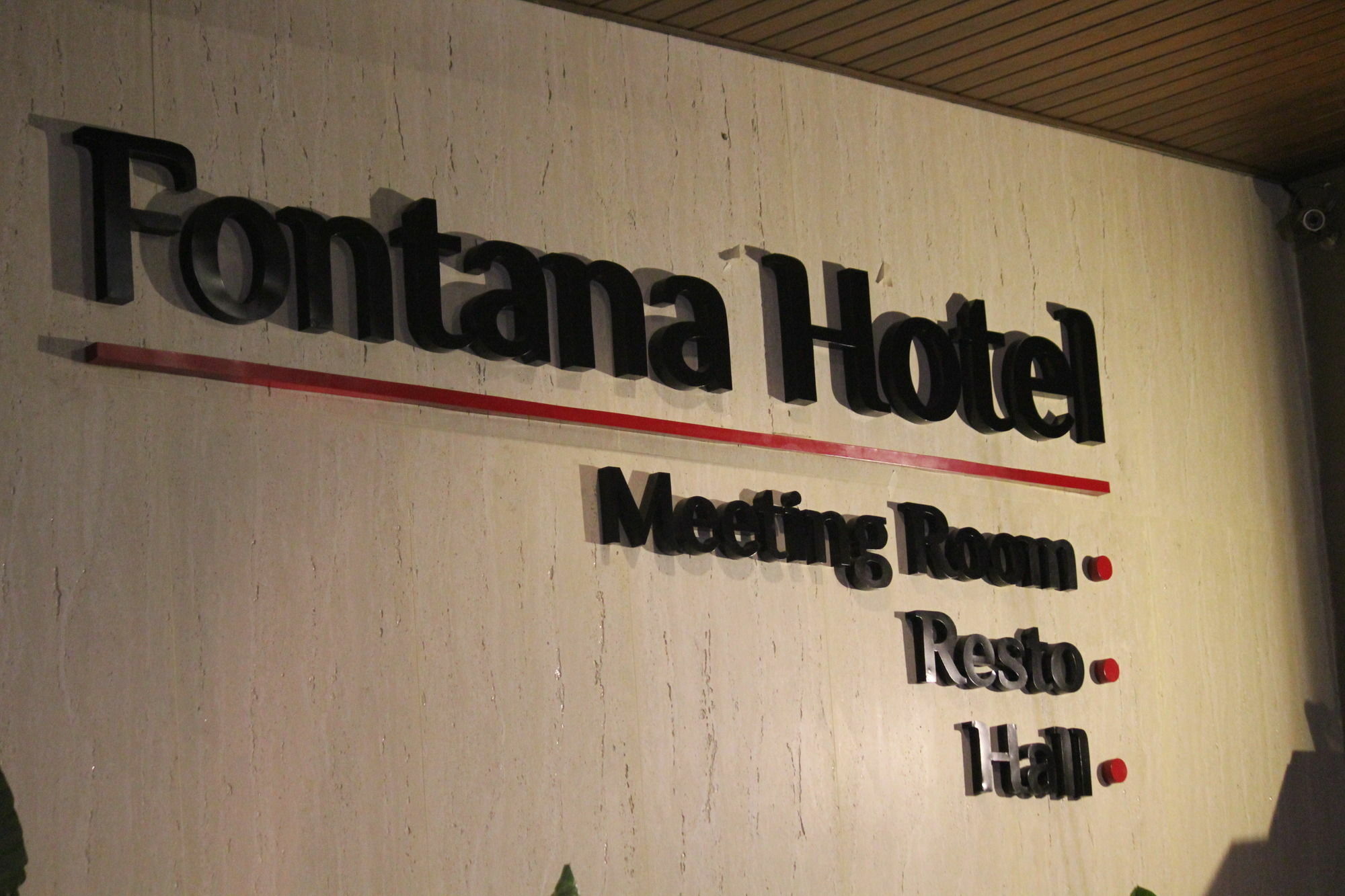 Fontana Hotel Jakarta Eksteriør bilde